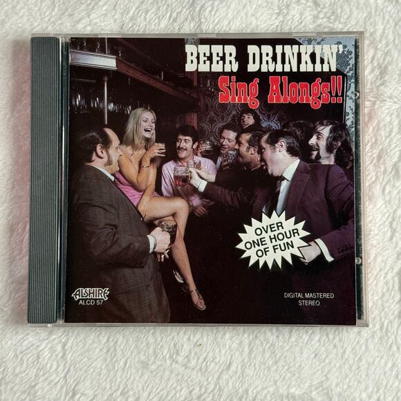 Beer Drinkin’ Sing Alongs!! German Party Songs CD 1991 Alshire ALCD 57 • Rare - Picture 3 of 8